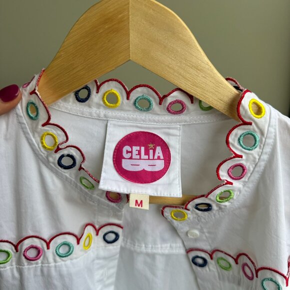 CeliaB Bianca White Mini Dress Like New - Picture 2 of 8